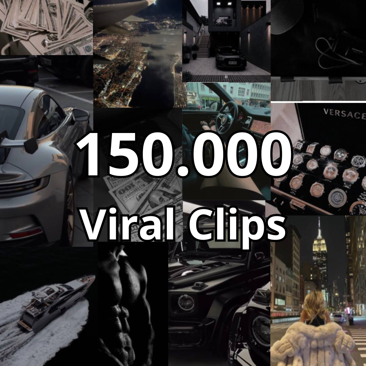 150,000 B Roll Clips (Get Viral Instantly)